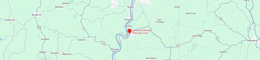 Moundsville, WV Map