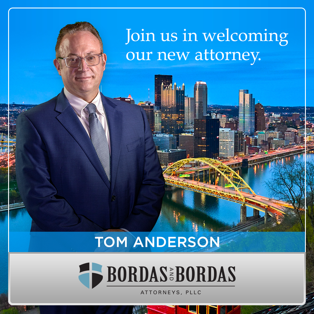 Bordas & Bordas Welcomes New Attorney Tom Anderson